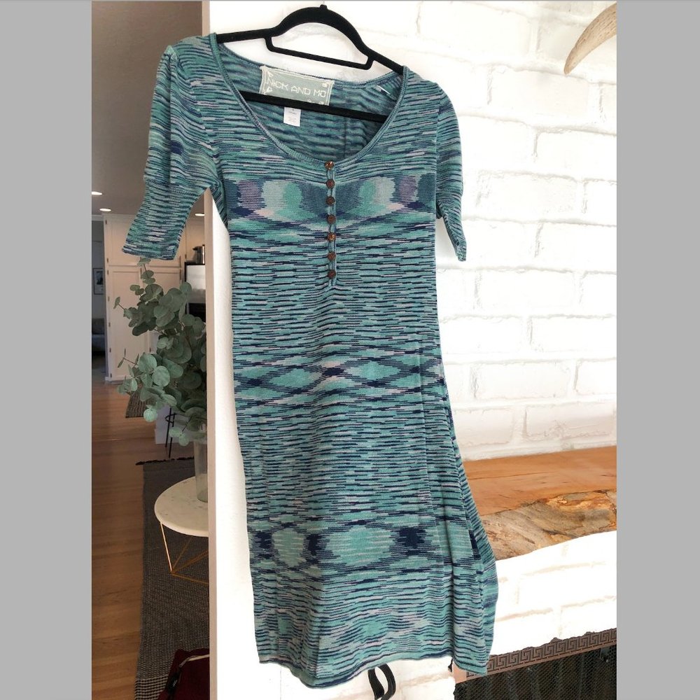 Nick and Mo Knit Space Dye Dress